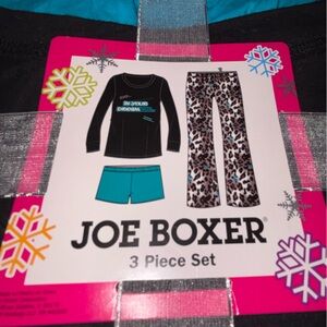 Joe Boxer Ladies 3-Piece Pajama Set
